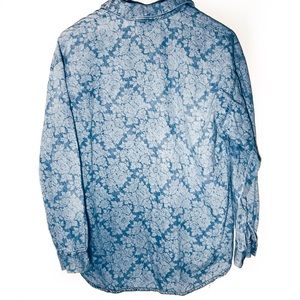 Ivy Wear floral denim shirt